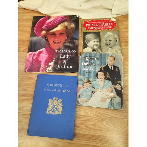 150 - Collection of Royal Commemorative Books, Mostly Queen Elizabeth II and Edward VI plus a Quantity of ... 