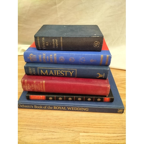 150 - Collection of Royal Commemorative Books, Mostly Queen Elizabeth II and Edward VI plus a Quantity of ... 