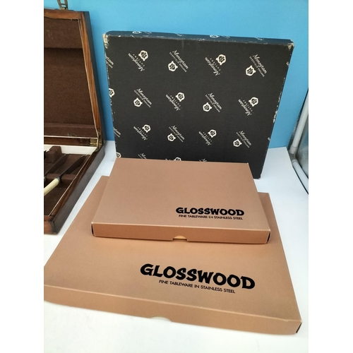 63 - Collection of 6 x Cased Cutlery Sets to include John Turton Set of Knives.