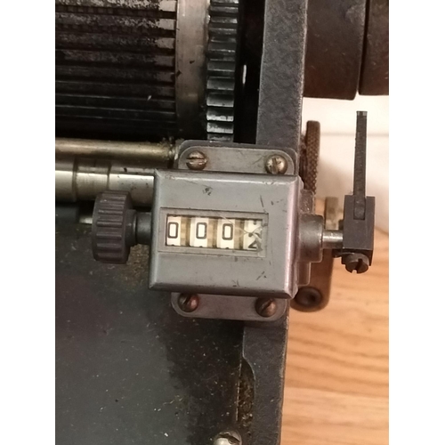 64 - DAPAG 1940's Tickopress Imprima Multi-Graph Rotary Hand Printing Press Model V1844 (Parts Move Freel... 