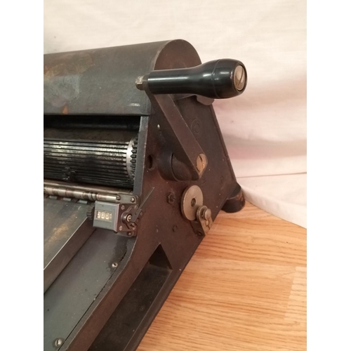 64 - DAPAG 1940's Tickopress Imprima Multi-Graph Rotary Hand Printing Press Model V1844 (Parts Move Freel... 