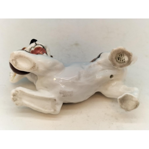 113 - Royal Doulton Jack Russell Figures (3) to include HN1159, HN 1158 (Slight Nibble to Saucer Rim) and ... 