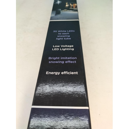 122 - 3 Boxes of 5 x 70cm LED Snowing Shower Lights W/O.