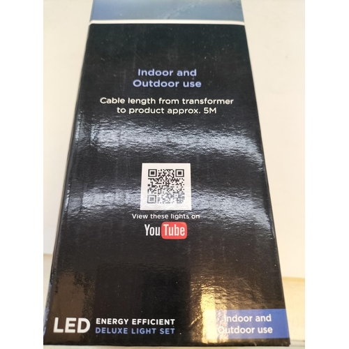 122 - 3 Boxes of 5 x 70cm LED Snowing Shower Lights W/O.