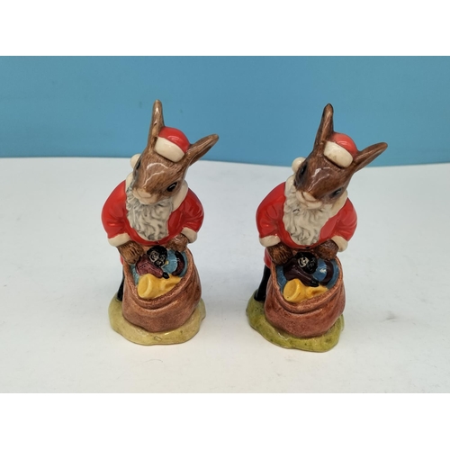 146 - Royal Doulton Bunnykins Items (4) to include 2 x Santa Bunnykins DB17 (Seconds), 'Christmas Surprise... 