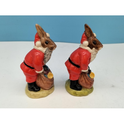 146 - Royal Doulton Bunnykins Items (4) to include 2 x Santa Bunnykins DB17 (Seconds), 'Christmas Surprise... 