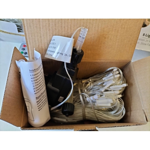 70 - New & Boxed Collection of Christmas Items to include Illuminated Stacking Christmas Parcels, 8 Mode ... 