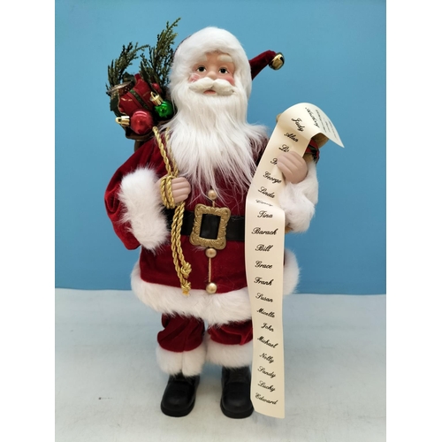 81 - New in Boxes 2 x Santa Claus 18