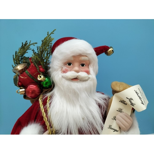 81 - New in Boxes 2 x Santa Claus 18