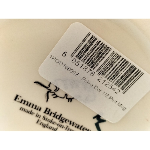 152 - Emma Bridgewater 'Polka Dot' Pattern Half Pint Mugs (2).