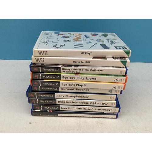 176 - Collection of XBox 360, PS2, Wii and PC Games to include Tomb Raider, Assassin's Creed, LA Noire, Fi... 
