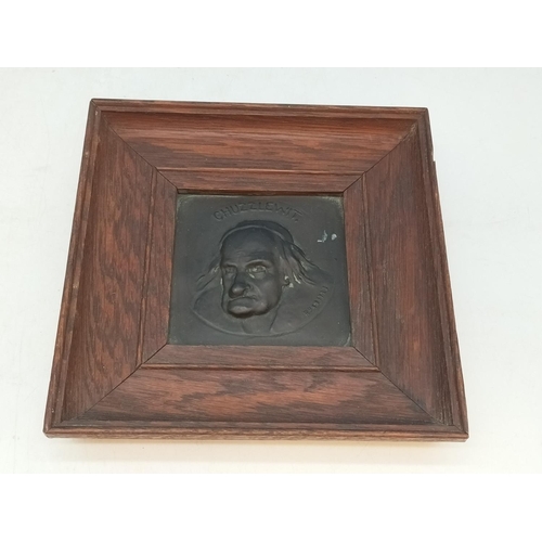 107 - 2 x Carved Wooden Framed Plaques with Metal Panel of the Goddess Diana (20cm x 24cm) plus a Wood Fra... 