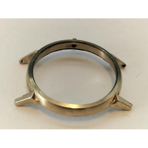 68 - 9ct Gold Watch case Front (Unmarked but Tested) 7.4 Grams.