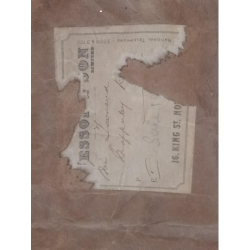 74 - 19th Century Print of Jesus Christus 'Veil of Veronica by Gabriel Von Max. 80cm x 60cm. Collection O... 