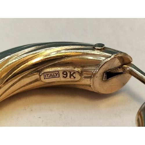 88 - Scrap 9ct Gold 375 Earring 2.6 Grams.