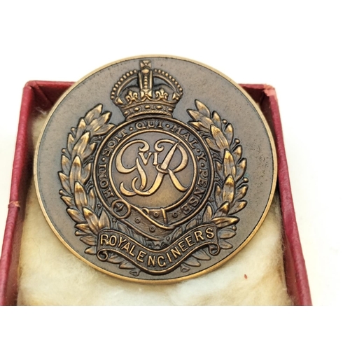 90 - George V Royal Engineers No 9 Training Regt R.E. Second Best All Round Sapper Medal awarded to R/L/C... 