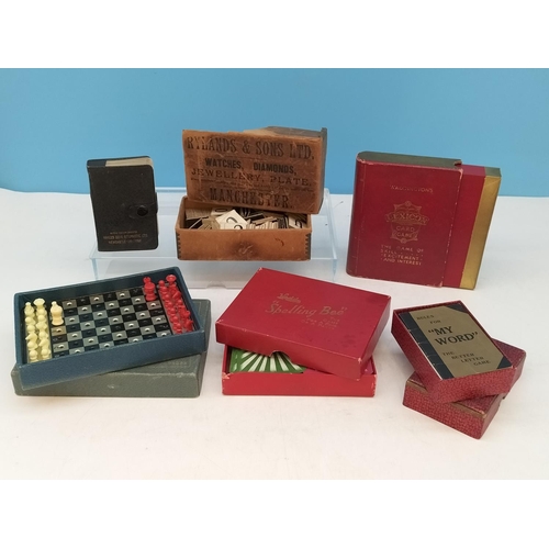 98 - Collection of Vintage Playing Cards and Card Games to include My Word, Spelling Bee, Lexicon, etc pl... 