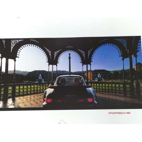 216 - Vintage Porsche Calendars (3) 1992, 1993 and 1997 plus Porsche Medallion/Coin.