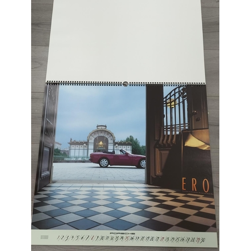 216 - Vintage Porsche Calendars (3) 1992, 1993 and 1997 plus Porsche Medallion/Coin.