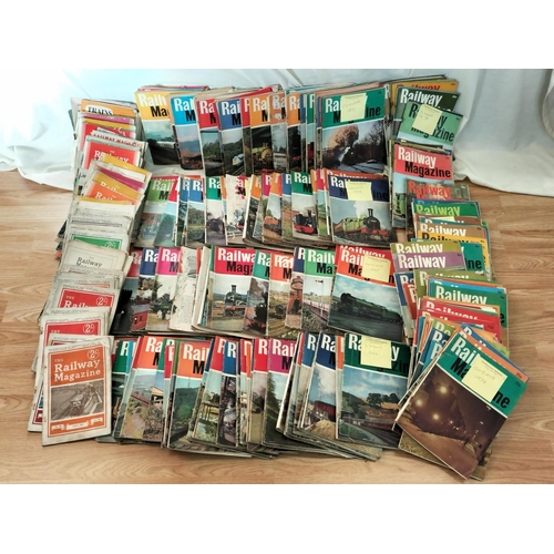 462 - Large Collection of the Railway Magazine 1946 - 1974.