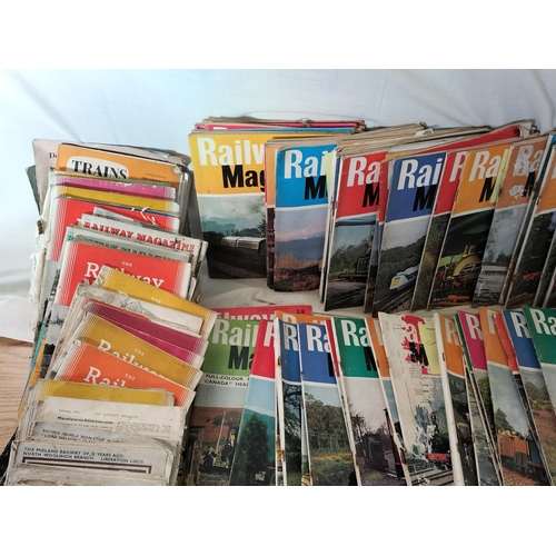 462 - Large Collection of the Railway Magazine 1946 - 1974.