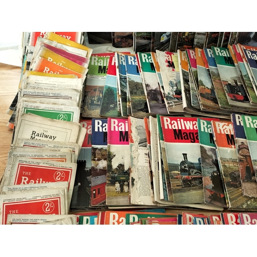 462 - Large Collection of the Railway Magazine 1946 - 1974.