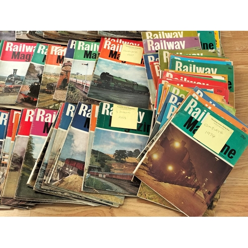 462 - Large Collection of the Railway Magazine 1946 - 1974.