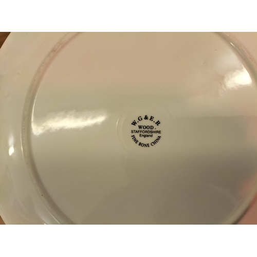 434 - Collection of Ceramics and Glass to include Wade Whisky Jug, Butter Dish (A/F). Condiment Set, Piggy... 