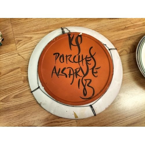 434 - Collection of Ceramics and Glass to include Wade Whisky Jug, Butter Dish (A/F). Condiment Set, Piggy... 