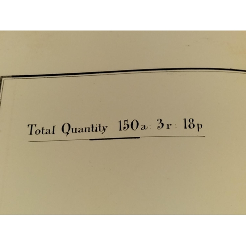 129 - Auction Details/Plan for Sale of 'Hall Farm, Alsager' July 1889.