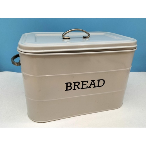205 - Collection of Mixed Items to include a Bread Bin (23cm x 34cm x 22cm), Clock, Picture Front Boxes (2... 