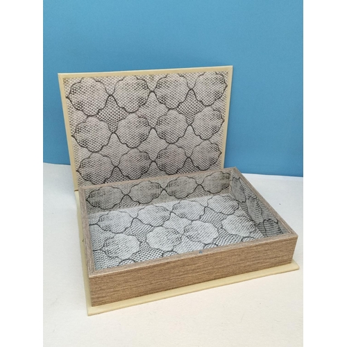 205 - Collection of Mixed Items to include a Bread Bin (23cm x 34cm x 22cm), Clock, Picture Front Boxes (2... 