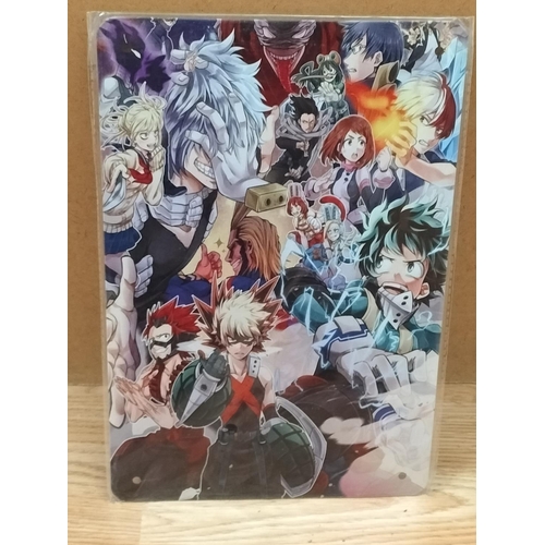 214 - Tin Signs (2), Comic Con and Comical Ladies & Gents. 30cm x 20cm.