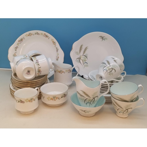 421 - Royal Albert 'Festival' 19 Piece Part Tea Set plus Royal Kent 20 Piece Part Tea Set.