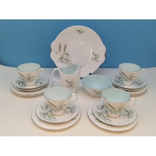 421 - Royal Albert 'Festival' 19 Piece Part Tea Set plus Royal Kent 20 Piece Part Tea Set.