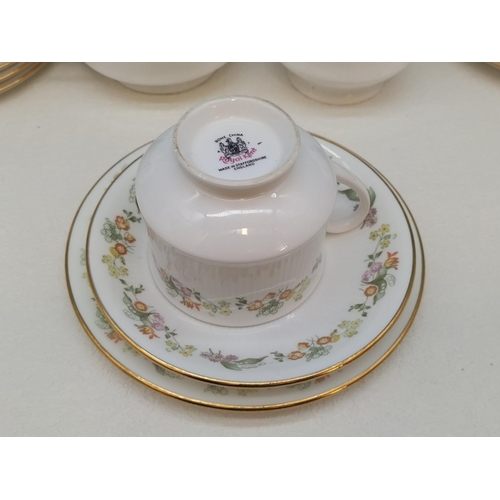 421 - Royal Albert 'Festival' 19 Piece Part Tea Set plus Royal Kent 20 Piece Part Tea Set.