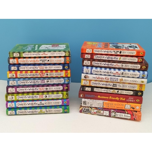 432 - Collection of 17 x Jeff Kinney 'Diary of a Wimpy Kid' Books plus 2 Others.