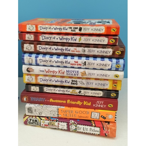 432 - Collection of 17 x Jeff Kinney 'Diary of a Wimpy Kid' Books plus 2 Others.