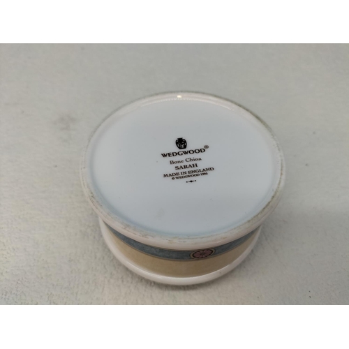 453 - Collection of Wedgwood China to include 'Clio' Clock and Trinket Box (A/F), 'Wild Strawberry' Dish a... 