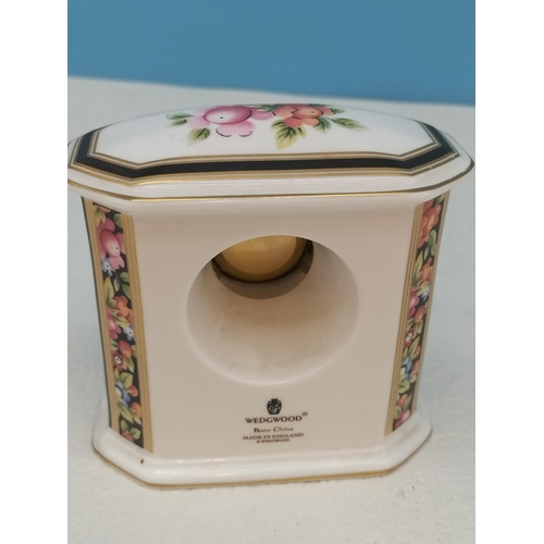 453 - Collection of Wedgwood China to include 'Clio' Clock and Trinket Box (A/F), 'Wild Strawberry' Dish a... 