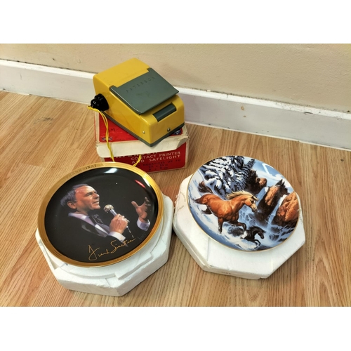 464 - Collection of Mxed Items to include Large 42cm H.J.Woods Wall Charger, Kennedy Assassination Papers,... 