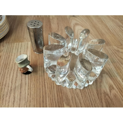 464 - Collection of Mxed Items to include Large 42cm H.J.Woods Wall Charger, Kennedy Assassination Papers,... 