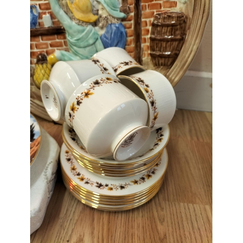 464 - Collection of Mxed Items to include Large 42cm H.J.Woods Wall Charger, Kennedy Assassination Papers,... 