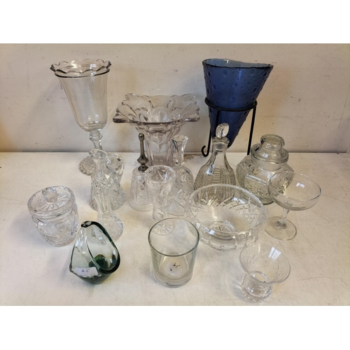 466 - Collection of Mixed Pottery and Glass to include Minton Dinner Plate, 27cm Vase with Stand, Figures,... 