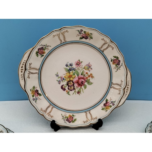 467 - c1950's Grindley Marlborough 'Royal Petal' 25 Piece Semi Painted Part Tea Set.