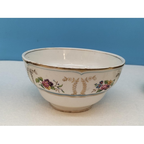 467 - c1950's Grindley Marlborough 'Royal Petal' 25 Piece Semi Painted Part Tea Set.