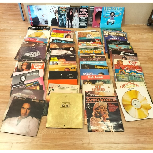469 - Quantity of Easy Listening Vinyl LP Records, 1960's - 1980's. Various Artists to include Cliff Richa... 