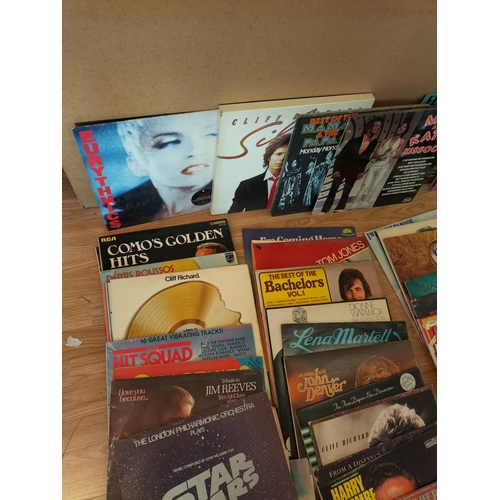469 - Quantity of Easy Listening Vinyl LP Records, 1960's - 1980's. Various Artists to include Cliff Richa... 
