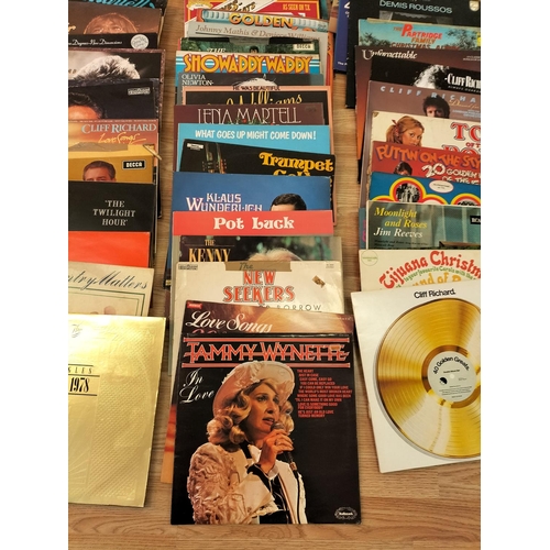 469 - Quantity of Easy Listening Vinyl LP Records, 1960's - 1980's. Various Artists to include Cliff Richa... 