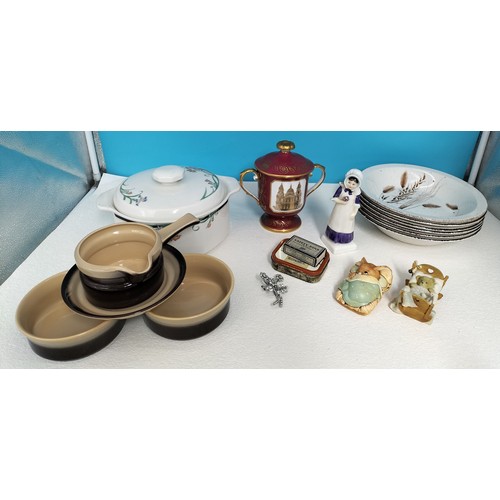 165 - Collection of Mixed Items to include Royal Doulton Kate Greenaway Collection Figure 'Anna' HN 2802, ... 